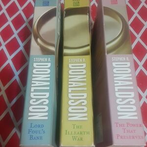 The Chronicles of Thomas Covenant The Unbeliever complete set Stephen Donaldson